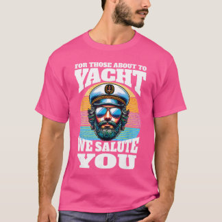 Camiseta Capitão do Yacht Rock Festa dos Anos 80 para quem