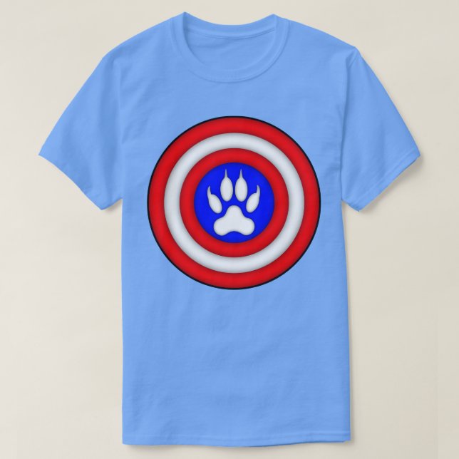 Camiseta Capitão Doggers Shield (Frente do Design)