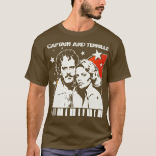 Camiseta Capitão e Tennille do concerto falhou