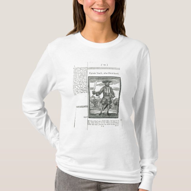 Camiseta Capitão Ensino, aliás barba preta (Frente)