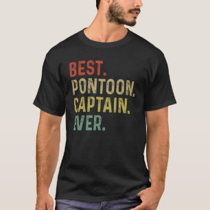 Camiseta Capitão Ever Boat Vintage Homens do Barco