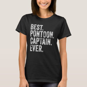 Camiseta Capitão Ever Boat Vintage Homens do Barco