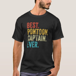 Camiseta Capitão Ever Boat Vintage Homens do Barco