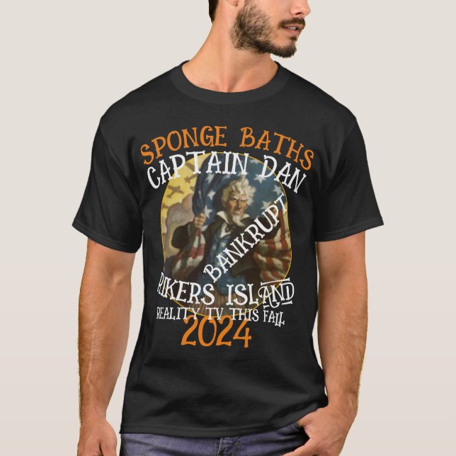 CAMISETA CAPITÃO FALIDO DAN REALITY TV 2024 (Frente)