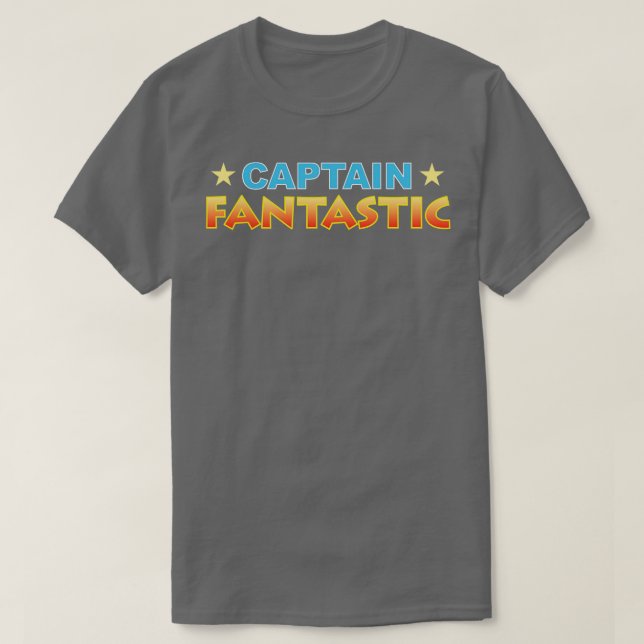 Camiseta Capitão Fantástico (Frente do Design)