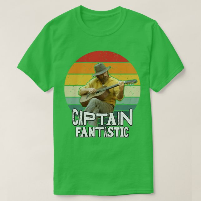 Camiseta Capitão Fantástico (Frente do Design)