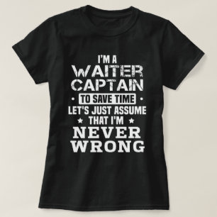 Camiseta Capitão Garçom