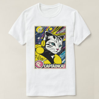 Camiseta Capitão Gato Do Espaço