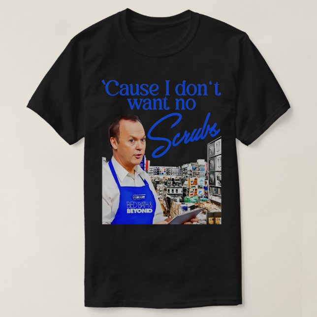 Camiseta Capitão Genes Scrubs (Frente do Design)