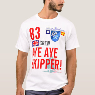 Camiseta Capitão Grâ Bretanha BRITÂNICA náutica de Rich