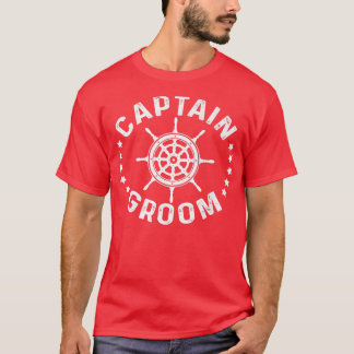 Camiseta Capitão Groom Sailboat Sailship Saili
