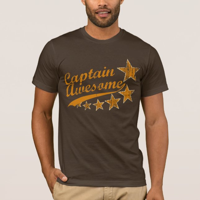 Camiseta Capitão Impressionante (Frente)