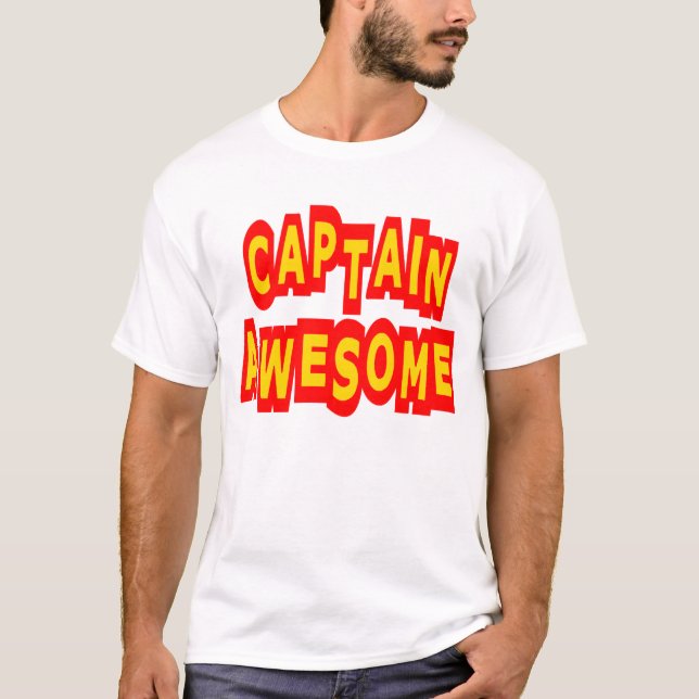 Camiseta Capitão Impressionante (Frente)