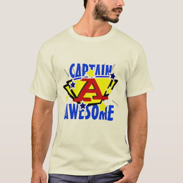 Camiseta Capitão Impressionante (Frente)