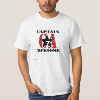 Camiseta Capitão Impressionante - propaganda