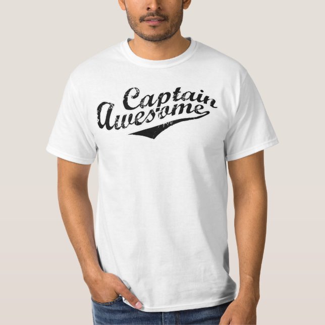 Camiseta Capitão Impressionante T-shirt (Frente)