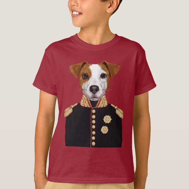 Camiseta Capitão Jack Russell (Frente)