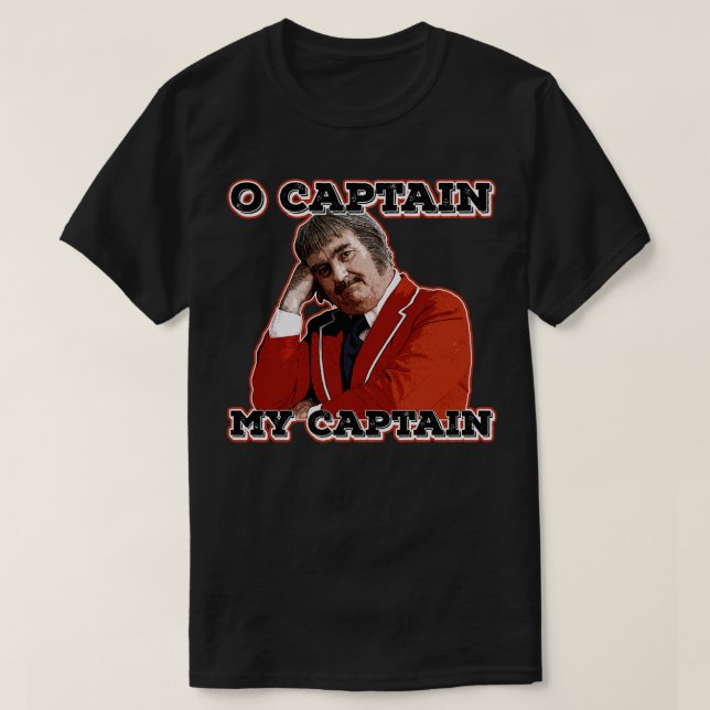 Camiseta Capitão Kangaroo inspirado em Walt Whitman (Frente do Design)