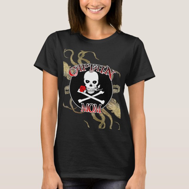 Camiseta Capitão Mãe - Embalada por Deep (Frente)