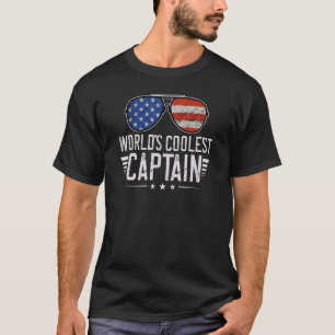 Camiseta Capitão Mais ou Menos do Mundo   Barco Pontão Vint