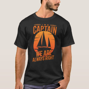 Camiseta Capitão Marinheiro de Navegação