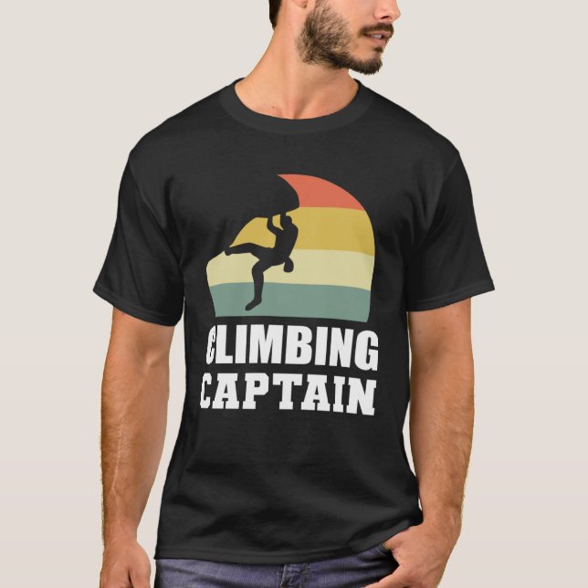 Camiseta Capitão Montanhista Subindo (Frente)