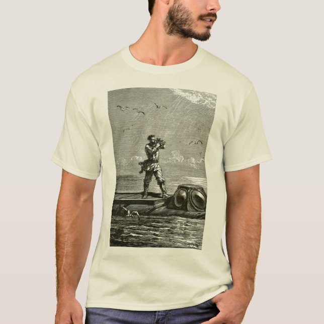 Camiseta Capitão Nemo de 20000 ligas sob o mar (Frente)
