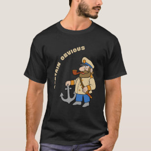 Camiseta Capitão Obviamente Sarcasm