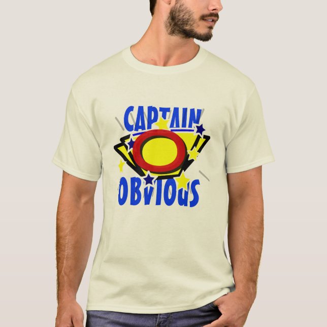 Camiseta Capitão Óbvio (Frente)