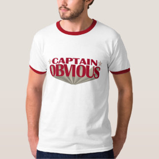 Camiseta Capitão Óbvio