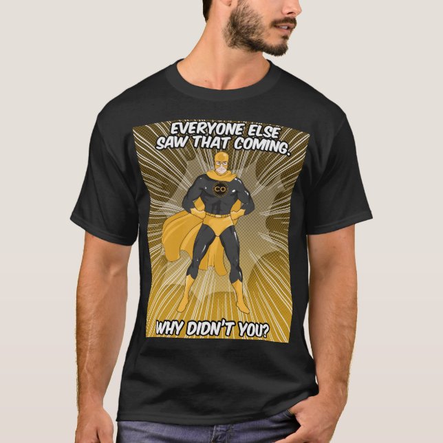 Camiseta Capitão Obvio(desenho) (Frente)