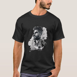 Camiseta Capitão orgulhoso e seu navio, marinho marítimo