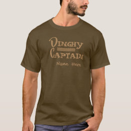 Camiseta Capitão Personalized do bote