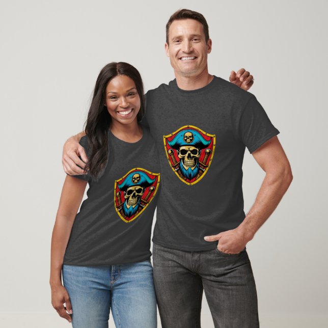 Camiseta Capitão Pirata (Unissex)