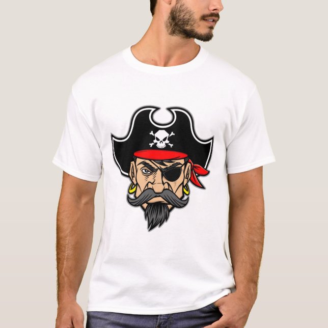 Camiseta Capitão Pirata Infeliz (Frente)