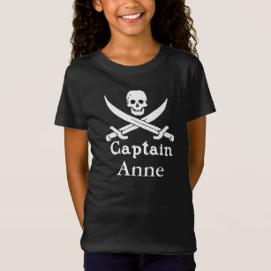 Camiseta Capitão Pirata Personalizado