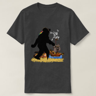 Camiseta Capitão Pirata Treasure Chest Sasquatch