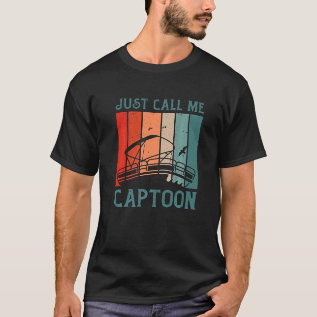 Camiseta Capitão Pontoon, me chame de Capto (Frente)