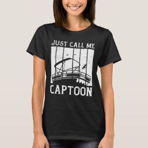 Camiseta Capitão Pontoon, me chame de Capto