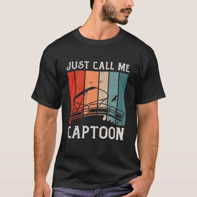 Camiseta Capitão Pontoon, me chame de Capto (Frente)