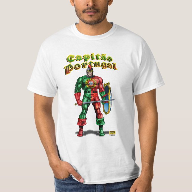 Camiseta Capitão Portugal (Frente)