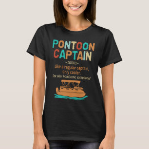 Camiseta Capitão Retro de Pontão Marinheiro Barqueiro Vinta
