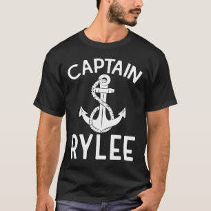 Camiseta Capitão Rylee Âncora Barco Iate Navio