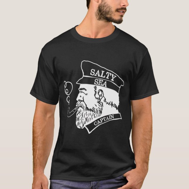 Camiseta Capitão Salgado do Mar (Frente)