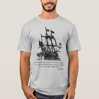 Camiseta Capitão Sangue Pirata T-shirt