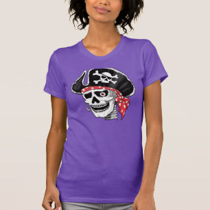 Camiseta Capitão Skull Pirate