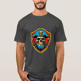Camiseta Capitão T-Shirt Pirata