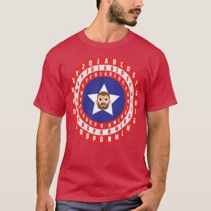 Camiseta Capitão Tipografia América