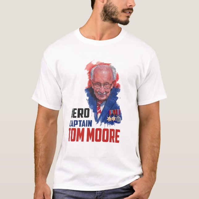 Camiseta Capitão Tom Moore (Frente)