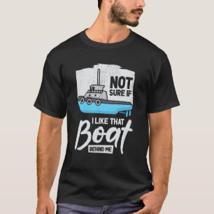 Camiseta Capitão Tugboat Barco de navegação proprietário de